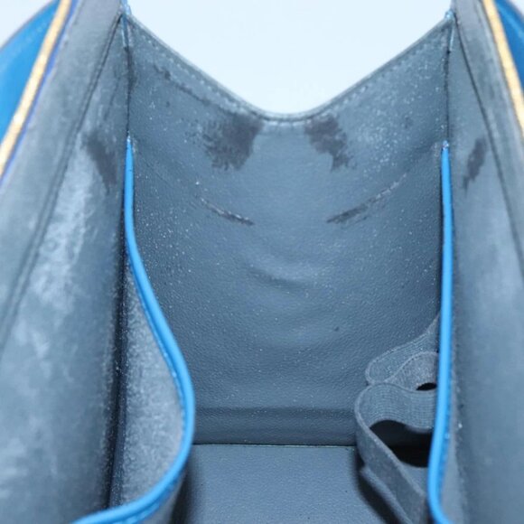 LOUIS VUITTON Epi Riviera Hand Bag Blue M48185 LV Auth BA1339 - Picture 11 of 13